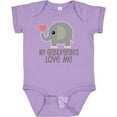 thumbnail image 3 of Inktastic My Grandparents Love Me Elephant Boys or Girls Baby Bodysuit, 3 of 5