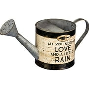 PBK All You Need is Love and a Little Rain Tin Gardening Watering Can