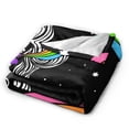 thumbnail image 2 of ZICANCN Throw Blanket Psychedelic Funky Hippy Girl , Couch Ultra Soft Micro Fleece Sofa Bed Camping Travel Blanket for Adults, 40"x30", 2 of 8