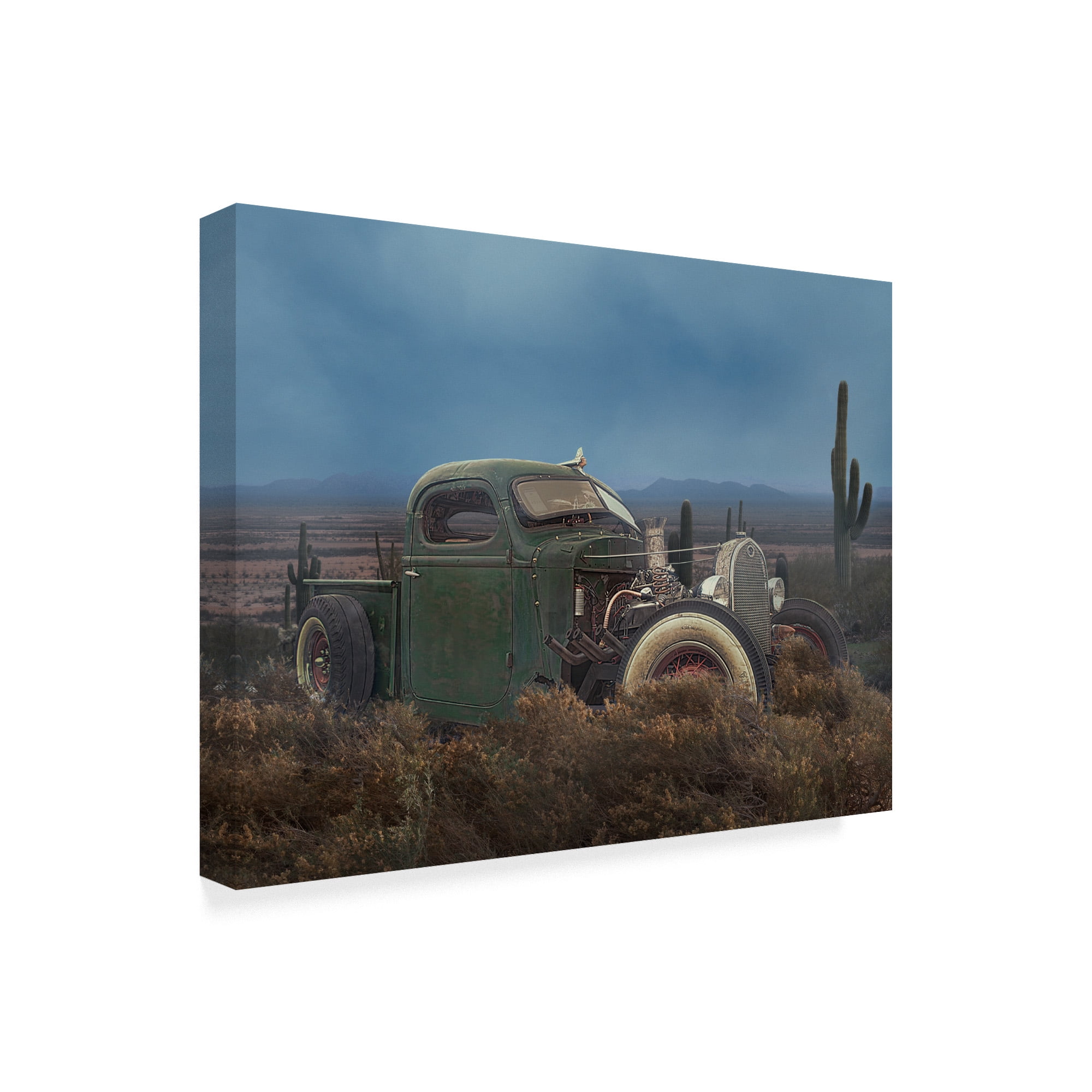 Trademark Fine Art 'Ford' Canvas Art by Lori Hutchison