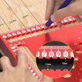 thumbnail image 3 of Triangle Ruler with Positioning Pin, Woodworking Multi Angle Ruler , High- Right Angle Scribe Marking Ruler 12inch Red, 3 of 8