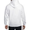 thumbnail image 2 of CafePress - Silver Glitter Skull & Crossbones - Pullover Hoodie, Hooded Sweatshirt, 2 of 3