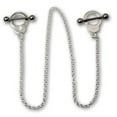 thumbnail image 2 of 14G (1.6mm) HandCuff Nipple Chain 316L Surgical Steel Nickel Free (2 pieces (1 Pair)), 2 of 2