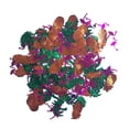 thumbnail image 1 of Bolsa de 15 confeti de de plástico con tema hawaiano, confeti , suministro para banquetes Macarena Confeti de fiesta, 1 of 5