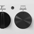 thumbnail image 4 of 3 piezas de perilla de potenciómetro, tapa de interruptor, guitarra eléctrica, bajo, control de volumen, tono, efecto de pedal, botón giratorio, mango negro, 4 of 5