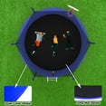 thumbnail image 6 of Leumius 10FT Trampoline for Kids,Upgraded Indoor Outdoor Trampoline with Basketball Hoop,Heavy-Duty Recreational Trampoline with Safety Enclosure Net,Blue, 6 of 11