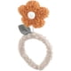 thumbnail image 2 of Diadema de spa facial para mujer, diadema de flores, diadema de felpa para maquillaje cosmético, diadema para el cuidado de la piel para lavar el maquillaje facial, naranja, 2 of 5