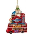 thumbnail image 2 of kurt adler glass london city ornament, 5-inch, 2 of 8