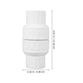 thumbnail image 2 of Miangastore Valve de Contrôle Joint de Tuyau en PVC Valve de Contrôle Accessoire Anti-Retournement, 2 of 8