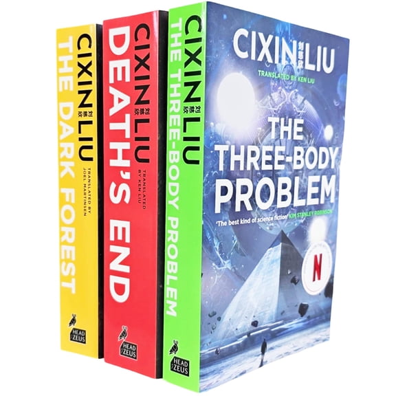 Three-Body Problem by Cixin Liu: Remembrance of Earth's Past 3 Books- Fiction - Paperback