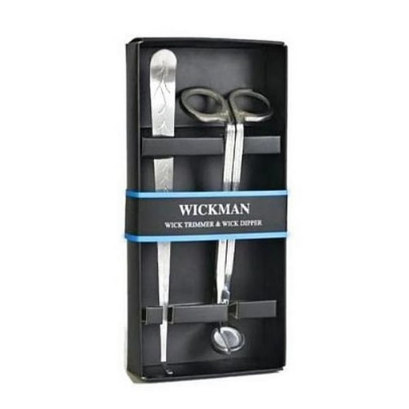 Wickman Taille-Mèche et Coupe-Mèche en Acier Inoxydable, Ensemble de Deux Pièces