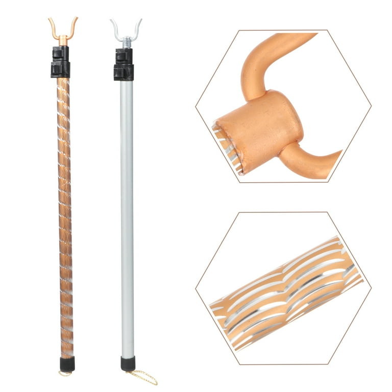 Pole Clothes Hanger Retriever Laundry Telescoping Rod Toilet Hook Holder Paper Reach Garment Metal Stretcher Walmart