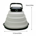 thumbnail image 3 of HIBIBUD 2026 New Solar Lantern Camping,Collapsible Solar Camping Light Rechargeable,Led Portable Usb Solar Lamp Ip65 Waterproof Lights for Backpacking Gear,Emergency Charger for Phone,Power Outage, 3 of 4