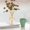 Gray, variant on Artificial Dandelion Silk Flowers, 20.4" Realistic Simulation Flower Arrangement, Home Decor Accent for Living Room Bedroom Office