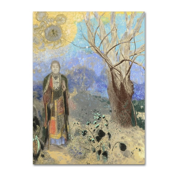 Odilon Redon 'Buddha' Canvas Art