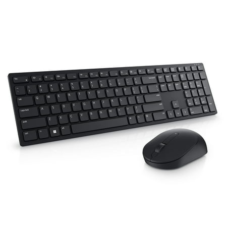 Dell Pro Keyboard and Mouse KM5221W 2.4GHz Wireless Bluetooth Programmable Black