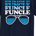 thumbnail image 3 of Instant Message - Funcle Shades - Men's Short Sleeve Graphic T-Shirt, 3 of 6