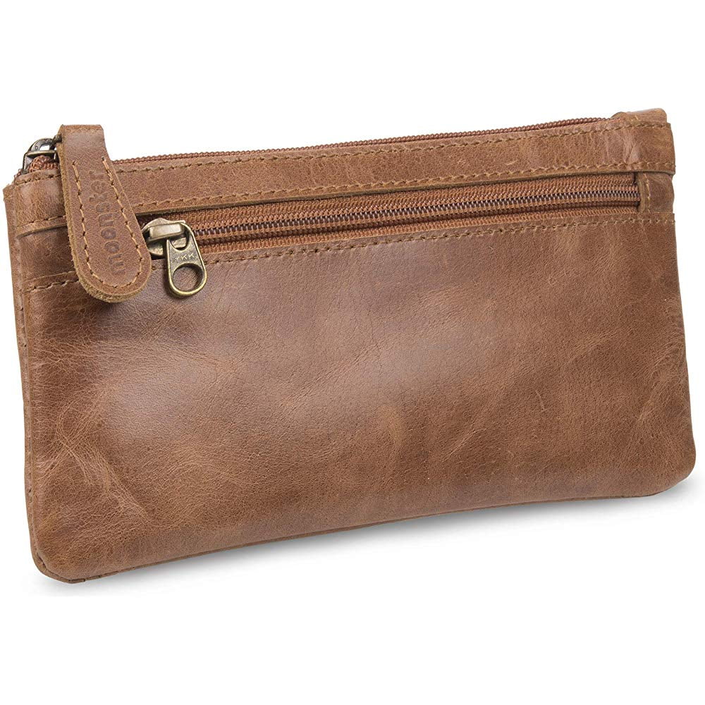 Leather Pencil Case Beautifully Handcrafted Zippered Pouch Thatâ€™s