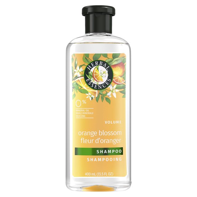 Champú Herbal Essences en flor de naranja y cítricos, 400 ml