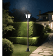 thumbnail image 5 of 4 Pack Solar Lamp Post Lights with Dusk to Dawn Sensor – 40" Waterproof LED for Pathways, Garden, Yard, Patio, Driveway, 5 of 7