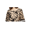 thumbnail image 2 of Alfani Women's Scarf Hem Tunic Brown Size Petite L, 2 of 3