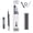 gray, variant on 7‑in‑1 Electronic Cleaning Kit, Multifunctional Keyboard Cleaner Brush Tool with Keycap Puller, Spray Bottle, Cleaning Pen, Fiber Wipe for Laptop, Phone, Airpods, Earbuds, Monitor Screen