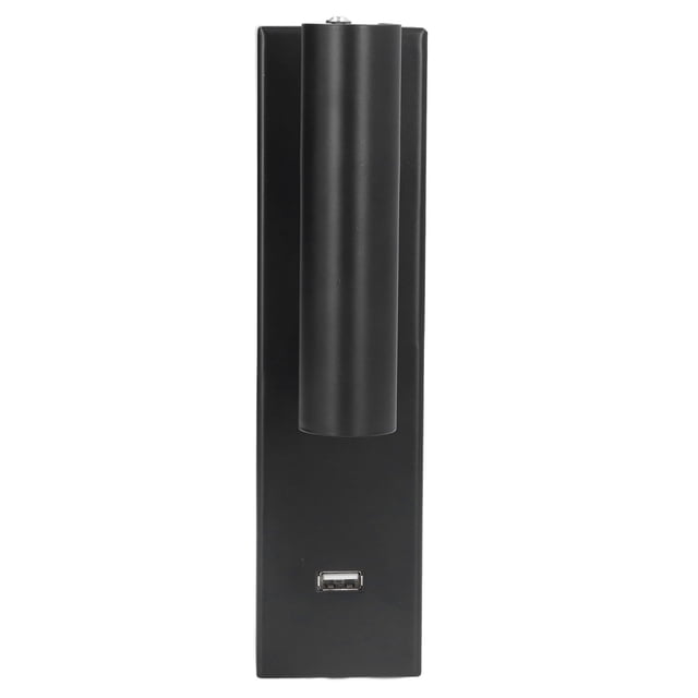 Lampe de Lecture Murale, Lampe Murale LED Multifonctionnelle Mode Minimaliste pour Chevet avec Interrupteur Port USB et Rotation à 350 Degrés et 90 Degrés