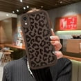 thumbnail image 6 of Compatible with iPhone XR Case, Cheetah Print Shockproof Soft TPU Protective Case for Women Girls, Slim Anti Scratch Leopard Case for iPhone XR 6.1 Inch, Brown, 6 of 15