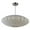 White/POLYMER RESIN, variant on Legion Furniture LM10904-22 Oval Cocoon Ceiling Pendant White - 22 Dia. x 9.8 H in.