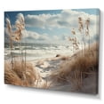 thumbnail image 2 of Designart "Winter Reverie at the Beach III" Nautical & Beach Wall Decor, 2 of 5