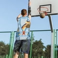 thumbnail image 5 of Sikiie Giraffe Come Out From Zipper Basketball Jersey Reversible Men's Mesh Athletic Sports Shirts Training Practice S-4XLMedium, 5 of 6