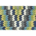 thumbnail image 2 of Feizy Brixton Modern Southwestern Green/Blue/Yellow 8' x 11' Area Rug, 2 of 5