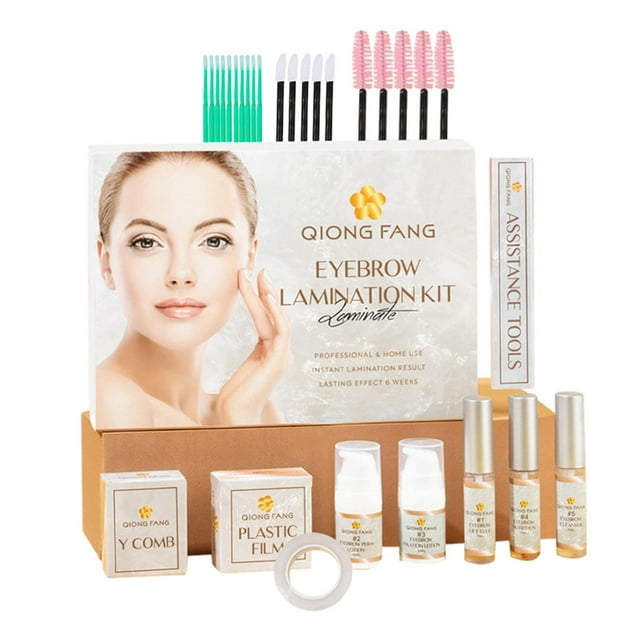 de laminación para levantamiento de cejas 2 en un, loción de larga duración DIY, conjunto de extensiones de cejas instantáneas, permanente de Sunnimix Extensión de pestañas y cejas