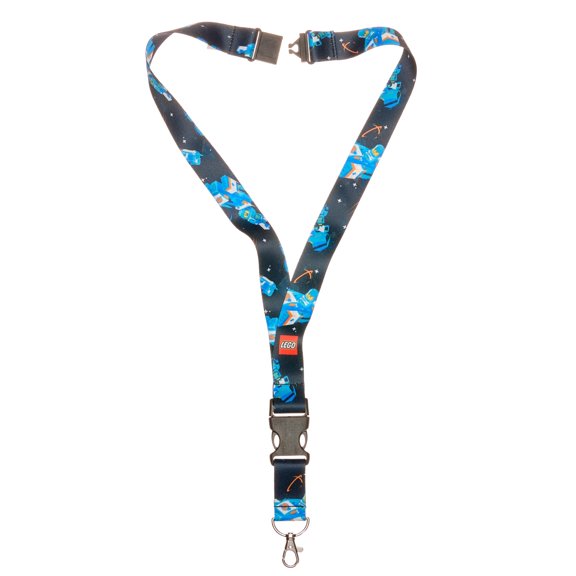 Correa de cuello desmontable Lanyard LEGO Space Corp de 47 cm