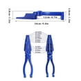 thumbnail image 3 of Plastic Pliers - Multi-Function Nail Fixing Tool | Anti-Smash Finger Protection | Portable & Lightweight | 244x59x46mm | Ideal for Holiday Decorations | 1 Piece, 3 of 9