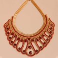 thumbnail image 2 of Sonducket Collar con babero para mujer, collares cortos exquisitos, hermoso regalo de cumpleaños, gargantilla elegante para chicas y mujeres, decoración Ropa, zapatos y accesorios Miscelánea Rojo Sonducket AP015064-01, 2 of 6