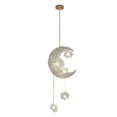 thumbnail image 1 of Lámpara Colgante LED Con Forma De Estrella De Luna Moderna Lámpara De Techo - Blanco Cálido, 1 of 5