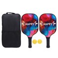 thumbnail image 2 of Pickleball Paddle and Ball, Pickleball Paddle Set Fibrablass para Entretenimiento, 2 of 7