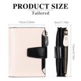 thumbnail image 5 of (2 pack) FALAN MULE Small Wallet for Women Genuine Leather Bifold Purse RFID Blocking Card Holder, 5 of 9