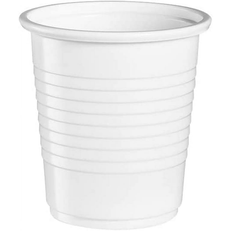 GUSTO [600 Count - 3 oz. Small Paper Cups, Disposable Mini Bathroom  Mouthwash Cups - White (Formerly Comfy Package)