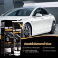 thumbnail image 5 of Car Scratch Remover Paste Kit, Auto Paint Scratch Repair Polishing Wax, Vehicle Swirl & Paint Scuff Fixer with Cloth & Sponge for All Paint Finishes (1PC), 5 of 7