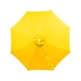 thumbnail image 1 of HICESS Umbrella Replacement Canopy UV Protection Outdoor Garden Patio Backyard Parasol Market Table Top Umbrella Replacement Fabric Cloth Cover, 1 of 7