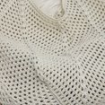 thumbnail image 2 of Bolso Hombro Tejido para Mujer Mano Ganchillo Gran Capacidad Con Agujeros () Blanco, 2 of 3