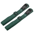 thumbnail image 1 of Unique Bargains Sangles de Bagage Réglables 2m avec Boucle à Dégagement Rapide, Vert Clair 2 Pack, 1 of 5