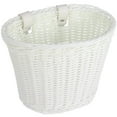 thumbnail image 6 of Kids Bike Basket, Bicycle Front Handlebar Handwoven Wicker Basket Bicycles Basket for Boys Girls Bike Decoration Accessories, 6 of 6