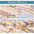 thumbnail image 7 of DONGPAI 2 Panels Bohemian Stripe Curtains, 52 x 108 Inch Geometric Print Grommet Indoor Outdoor Curtains Light Blocking for Living Room Bedroom Porch, 7 of 7