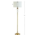 thumbnail image 5 of JONATHAN Y Adalyn 61" Crystal / Metal LED Floor Lamp, Clear/Brass Gold, JYL2031A, 5 of 7