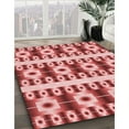 thumbnail image 3 of Ahgly Company Machine Washable Indoor Square Transitional Pastel Pink Area Rugs, 3' Square, 3 of 7