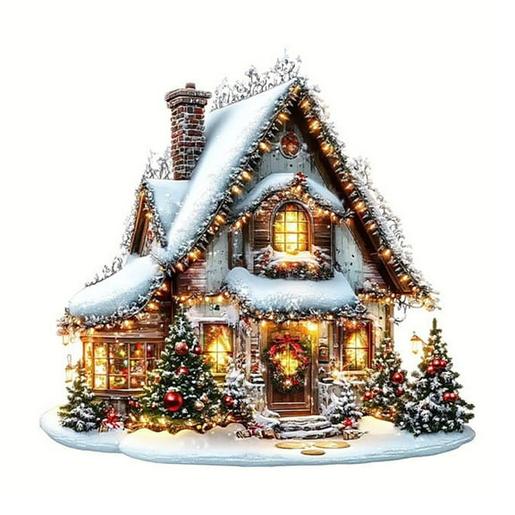 Baby Sweetie Christmas Table Decorations Waterproof Lighted Christmas House Sign with Base Centerpieces for Home Party Decor