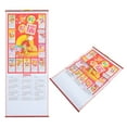 thumbnail image 2 of KALLORY Chinese Lunar Calendar Paper 2Pcs 30X12.5In For Living Room Decor And Office Decor, 2 of 11